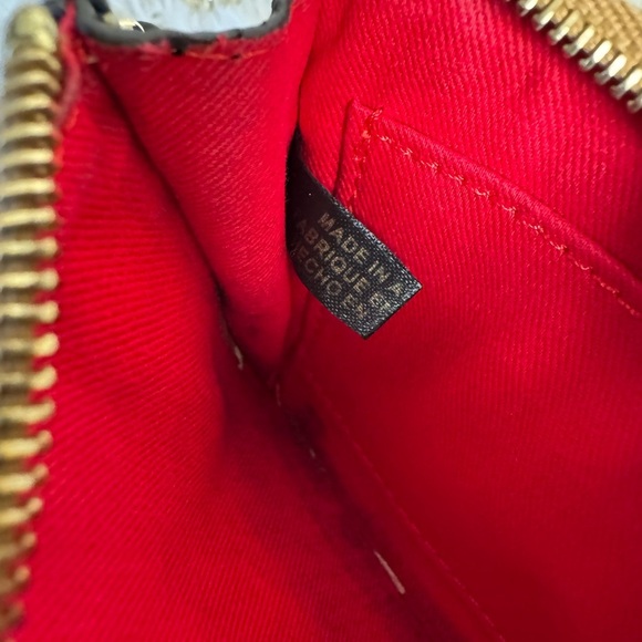 Dooney & Bourke Pebble Leather Card Case Wristlet, BLACK - Picture 7 of 10